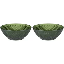 Μπολ Διάφανα/Πράσινα/Χρυσά 14.5cm 2Τμχ ALPINA
