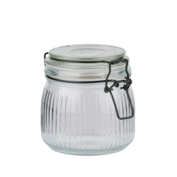 Βάζο Αποθήκευσης 500ml Γυάλινο Βάζο Αποθήκευσης 500ml Γυάλινο