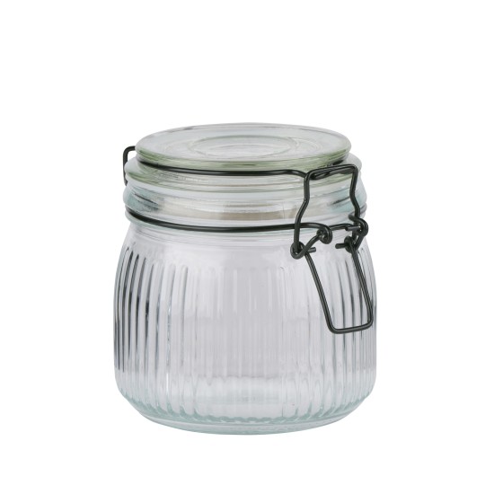 Βάζο Αποθήκευσης 500ml Γυάλινο Βάζο Αποθήκευσης 500ml Γυάλινο