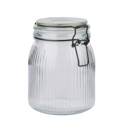 Βάζο Αποθήκευσης 1000ml Γυάλινο Βάζο Αποθήκευσης 1000ml Γυάλινο