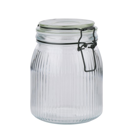 Βάζο Αποθήκευσης 1000ml Γυάλινο Βάζο Αποθήκευσης 1000ml Γυάλινο