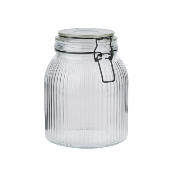 Βάζο Αποθήκευσης 1400ml Γυάλινο Βάζο Αποθήκευσης 1400ml Γυάλινο