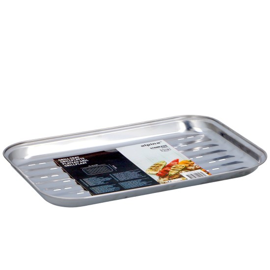 Δίσκος Ψησίματος BBQ 345x245x27mm Δίσκος Ψησίματος BBQ 345x245x27mm