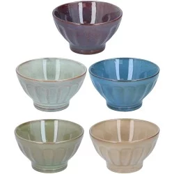 Μπολ Stoneware 5 Σχέδια