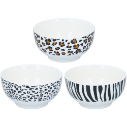 Μπολ Wild Design 3 Σχέδια Μπολ Wild Design 3 Σχέδια