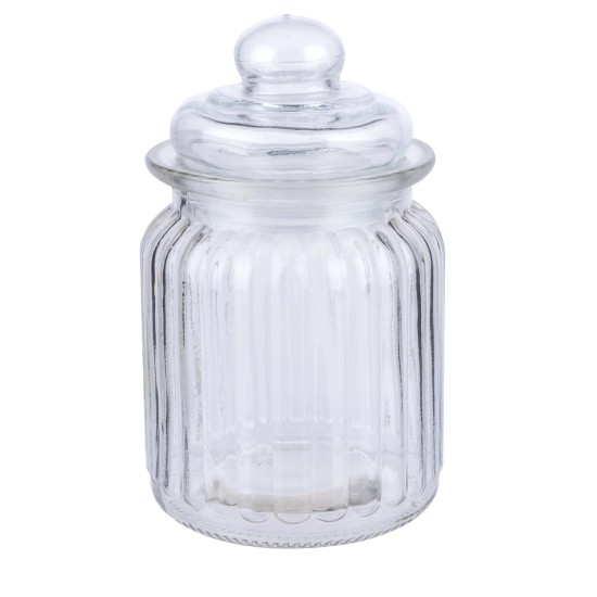 Βάζο Γυάλινο 0.3L Διάμετρος 8x13cm Βάζο Γυάλινο 0.3L Διάμετρος 8x13cm