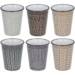 Φλιτζάνια Espresso 6Τμχ Reactive Glaze