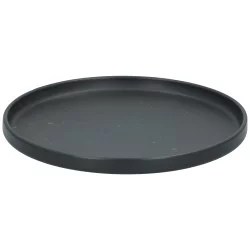 Πιάτο Δείπνου Stoneware Φ26.5cm Μαύρο