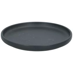 Πιάτο Πρωινού Stoneware Φ20cm Μαύρο