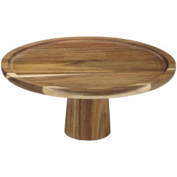 Δίσκος Σερβιρίσματος Κέικ Ξύλινος ALPINA