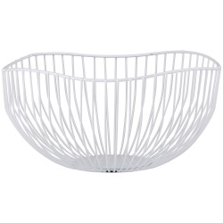 Καλάθι Φρούτων Μέταλλο Φ26x12.5cm Σε 2 Χρώματα ALPINA