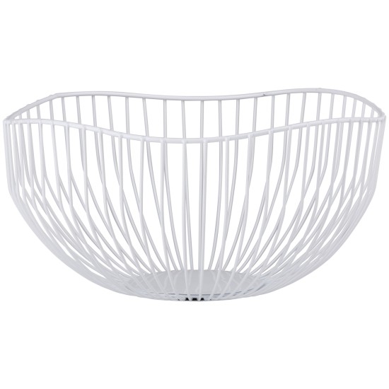 Καλάθι Φρούτων Μέταλλο Φ26x12.5cm Σε 2 Χρώματα ALPINA Καλάθι Φρούτων Μέταλλο Φ26x12.5cm Σε 2 Χρώματα ALPINA