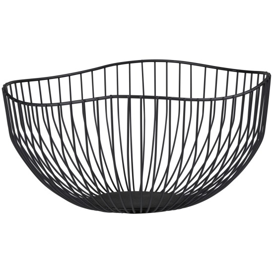 Καλάθι Φρούτων Μέταλλο Φ26x12.5cm Σε 2 Χρώματα ALPINA Καλάθι Φρούτων Μέταλλο Φ26x12.5cm Σε 2 Χρώματα ALPINA