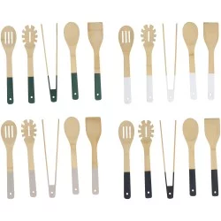 Σετ Μαγειρικών Σκευών Μπαμπού 5Τμχ Σε 4 Χρώματα ALPINA