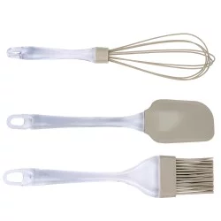 Σετ Εργαλείων Ζαχαροπλαστικής 3Τμχ Σε 4 Χρώματα ALPINA