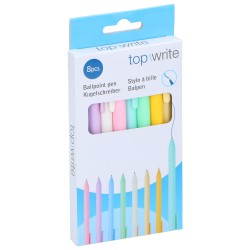 Στυλό Διαρκείας Πολύχρωμα 8Τμχ