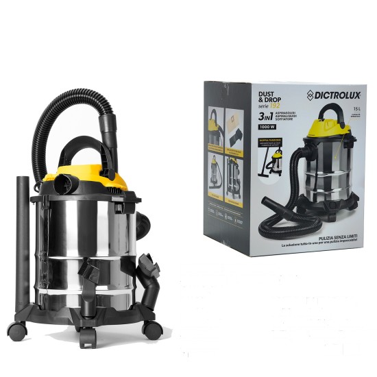 Ηλεκτρική Σκούπα Dictrolux Dust&Drop Στερεών/Υγρών 15L 1000W Ηλεκτρική Σκούπα Dictrolux Dust&Drop Στερεών/Υγρών 15L 1000W