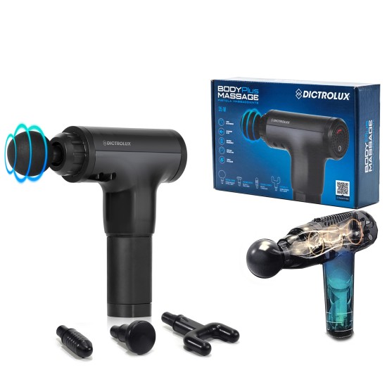 Συσκευή Μασάζ Dictrolux Body Plus Μαύρο/Πλαστικό 7.4V 4Τμχ Συσκευή Μασάζ Dictrolux Body Plus Μαύρο/Πλαστικό 7.4V 4Τμχ
