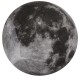 Αυτοκόλλητο Τοίχου Που Φωσφορίζει Σελήνη 19.3cm