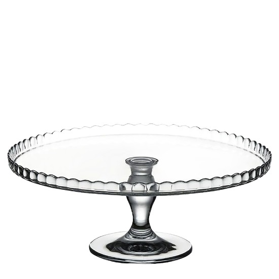 Βάση Γλυκού Διάφανο Γυαλί Φ32cm