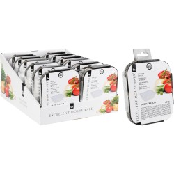 Ταψί Μιας Χρήσης Με Καπάκι Αλουμίνιο 14.5x12X4.8cm Σετ 6Τμχ Ταψί Μιας Χρήσης Με Καπάκι Αλουμίνιο 14.5x12X4.8cm Σετ 6Τμχ