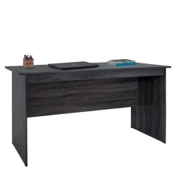 Γραφείο  JERINO Σκούρο Γκρι Μοριοσανίδα 120x71x74.5cm