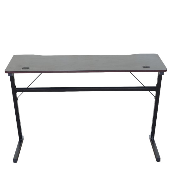 Γραφείο  TERANO Μαύρο Μοριοσανίδα/Μέταλλο 120x60x75cm