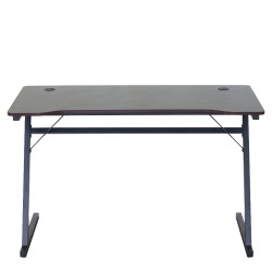 Γραφείο  TERANO Μαύρο Μοριοσανίδα/Μέταλλο 120x60x75cm