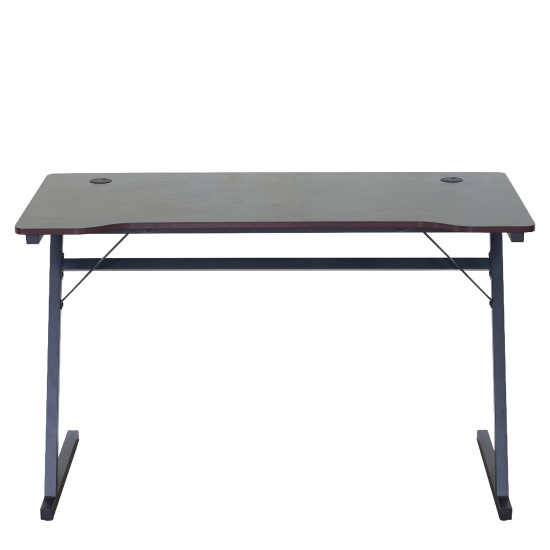 Γραφείο  TERANO Μαύρο Μοριοσανίδα/Μέταλλο 120x60x75cm