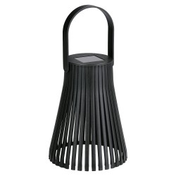 Ηλιακό Φανάρι Ηλιακό Μαύρο Φ11x14-21cm ARTI CASA