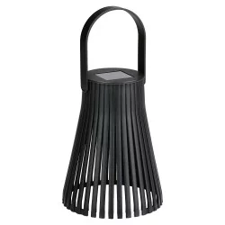 Ηλιακό Φανάρι Ηλιακό Μαύρο Φ11x14-21cm ARTI CASA
