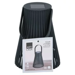 Ηλιακό Φανάρι Ηλιακό Μαύρο Φ11x14-21cm ARTI CASA