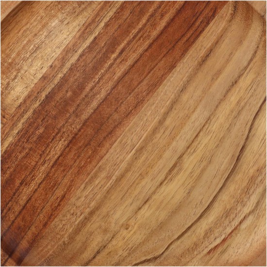 Δίσκος Καφέ Ξύλο 25.4x25.4x2.5cm Δίσκος Καφέ Ξύλο 25.4x25.4x2.5cm