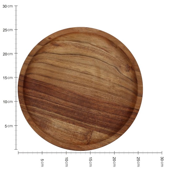 Δίσκος Καφέ Ξύλο 25.4x25.4x2.5cm Δίσκος Καφέ Ξύλο 25.4x25.4x2.5cm