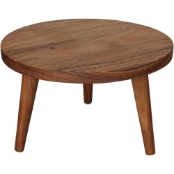 Δίσκος  Καφέ Ξύλο 25.4x25.4x15.2cm