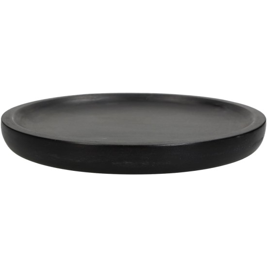 Δίσκος Μαύρο Ξύλο 25.4x25.4x2.5cm Δίσκος Μαύρο Ξύλο 25.4x25.4x2.5cm