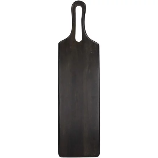 Επιφάνεια Κοπής Μαύρο Ξύλο 57.8x15.3x1.5cm Επιφάνεια Κοπής Μαύρο Ξύλο 57.8x15.3x1.5cm