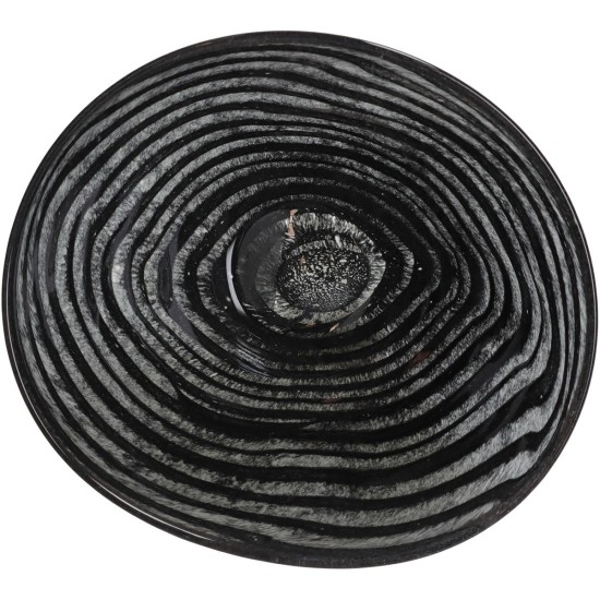 Μπολ Μαύρο Γυαλί 20x18x13.5cm Μπολ Μαύρο Γυαλί 20x18x13.5cm