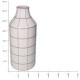 Βάζο Με Ρίγες Πολύχρωμο Δολομίτης 14x14x33cm Βάζο Με Ρίγες Πολύχρωμο Δολομίτης 14x14x33cm