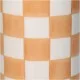 Βάζο Σκακιέρα Πορτοκαλί Δολομίτης 10.2x10.2x20.3cm Βάζο Σκακιέρα Πορτοκαλί Δολομίτης 10.2x10.2x20.3cm