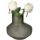 Βάζο Καφέ Γυαλί 23.5x23.5x20.5cm Βάζο Καφέ Γυαλί 23.5x23.5x20.5cm