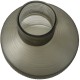Βάζο Καφέ Γυαλί 23.5x23.5x20.5cm Βάζο Καφέ Γυαλί 23.5x23.5x20.5cm