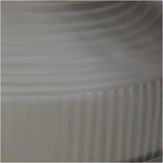 Βάζο Καφέ Γυαλί 23.5x23.5x20.5cm Βάζο Καφέ Γυαλί 23.5x23.5x20.5cm