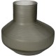 Βάζο Καφέ Γυαλί 23.5x23.5x20.5cm Βάζο Καφέ Γυαλί 23.5x23.5x20.5cm
