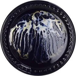 Δίσκος  Μπλε Μέταλλο 47x47x2.5cm