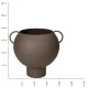 Κασπώ Καφέ Μέταλλο 19.5x17.5x17cm Κασπώ Καφέ Μέταλλο 19.5x17.5x17cm