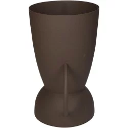 Κασπώ  Καφέ Μέταλλο 20x13x23cm