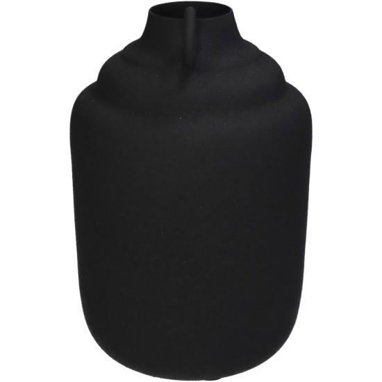 Βάζο Μαύρο Μέταλλο 13x13x19.5cm Βάζο Μαύρο Μέταλλο 13x13x19.5cm