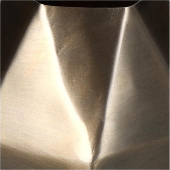 Βάζο Μπρονζέ Μέταλλο 11.5x11.5x25.5cm Βάζο Μπρονζέ Μέταλλο 11.5x11.5x25.5cm