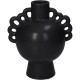 Βάζο Μαύρο Κεραμικό 17.4x13.7x20.5cm Βάζο Μαύρο Κεραμικό 17.4x13.7x20.5cm